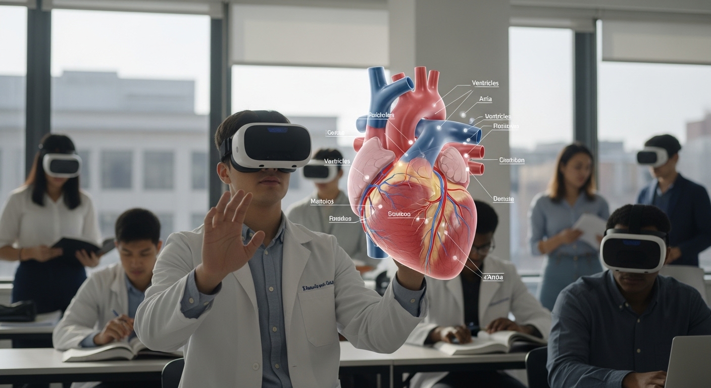 Augmented Reality dalam Pendidikan Kedokteran: Anatomi 3D di Ruang Kelas