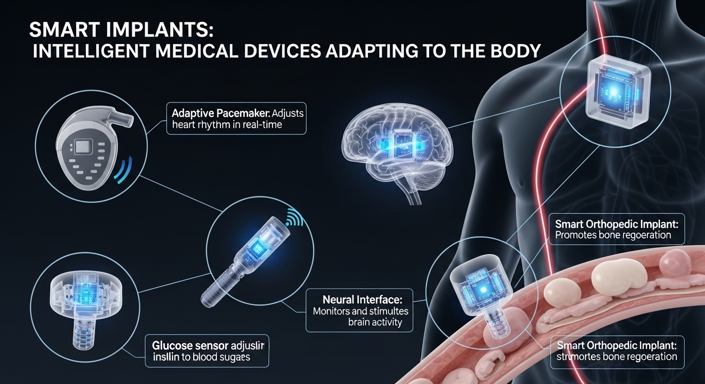 Smart Implants: Perangkat Medis Pintar yang Beradaptasi dengan Tubuh